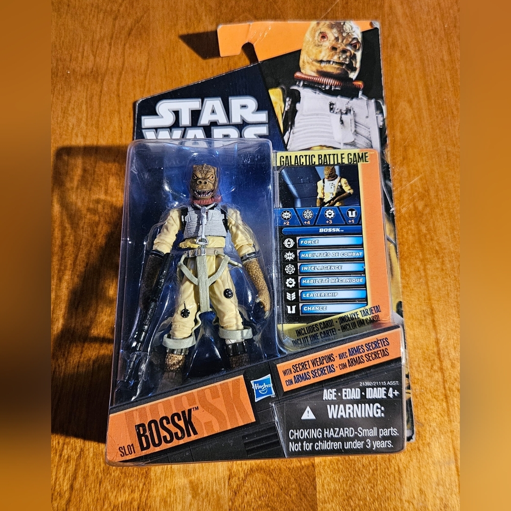 Star Wars Bossk Action Figure - Yellow & Brown